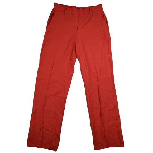One -171 By Chapter One Women's Classic Trousers Red‎ Size XS - Picture 1 of 8